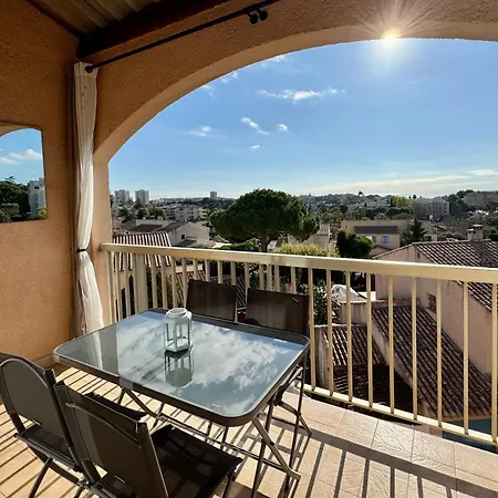 2p Piscine - Parking - Vue - Antibes