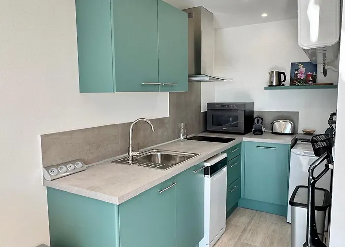 2p Piscine - Parking - Vue - Appartamento